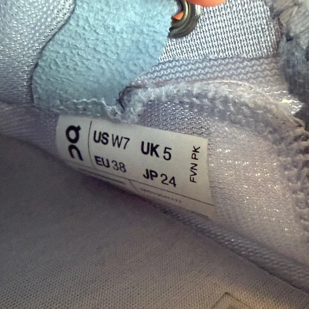 On Running Women's Sky Blue Sneakers - Picture 4 of 4